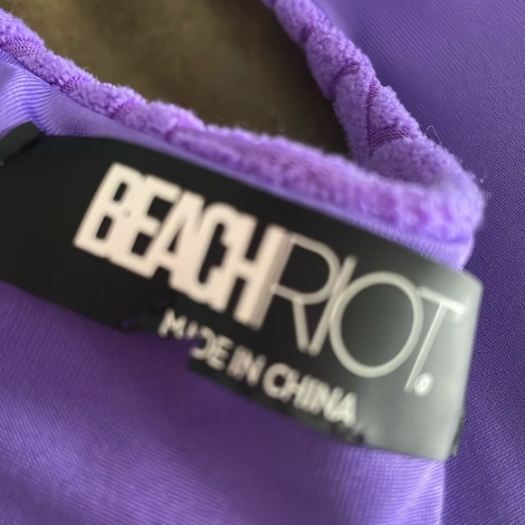 Beach Riot Peyton Terry Bikini Top - Picture 5 of 5